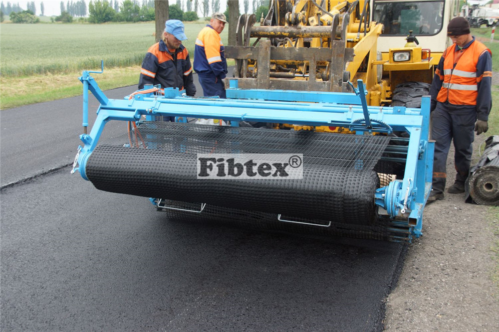 Fiber Glass Geogrid