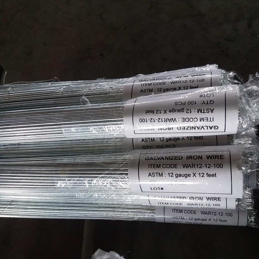 Straight Cut Hanger wire