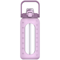 1000-1000-64oz提手盖-硅胶玻璃杯-2