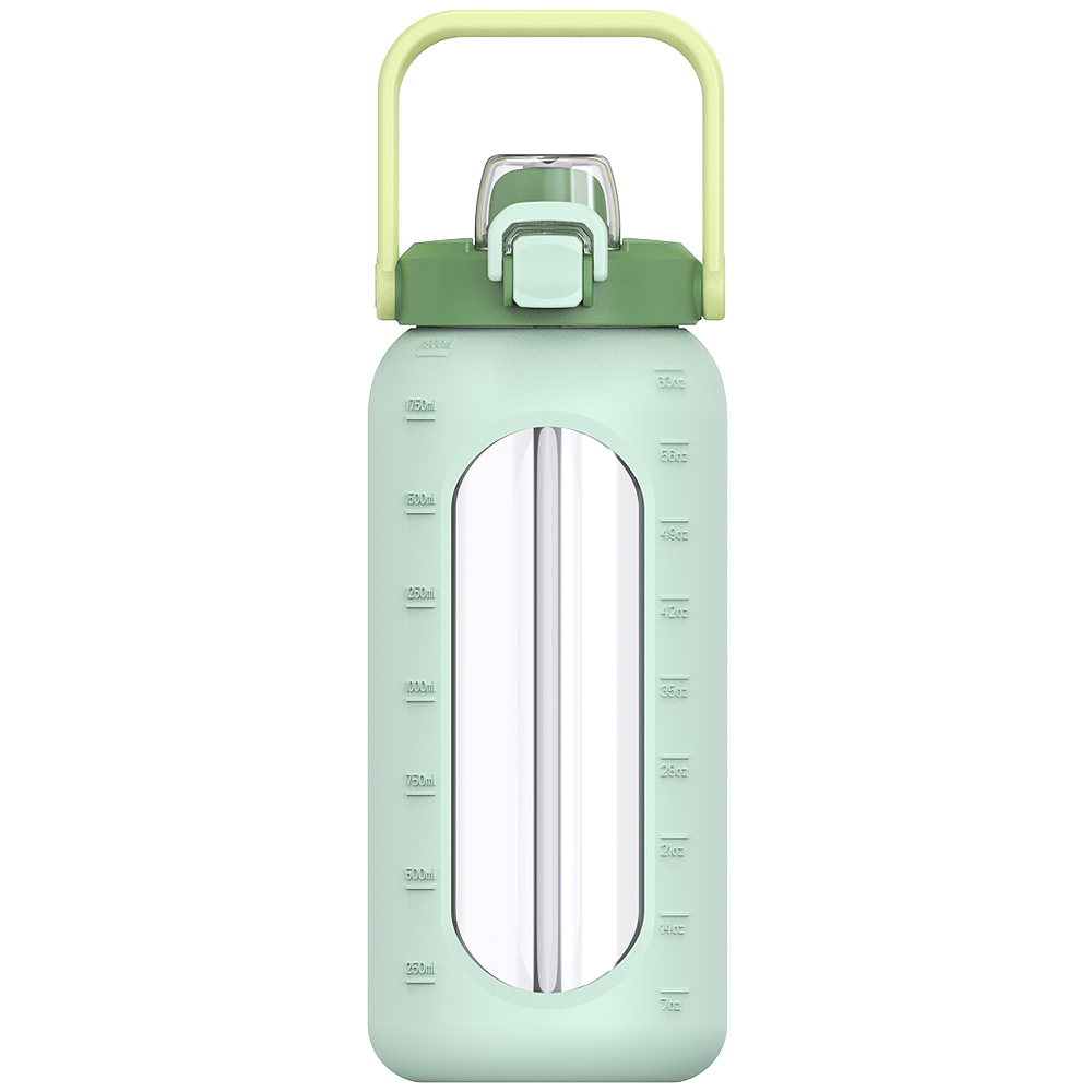 1000-1000-64oz提手盖-硅胶玻璃杯-3