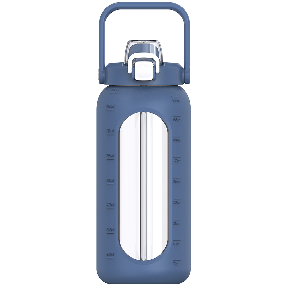 1000-1000-64oz提手盖-硅胶玻璃杯-4