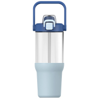 1000-1000-32oz提手盖硅胶玻璃杯-2