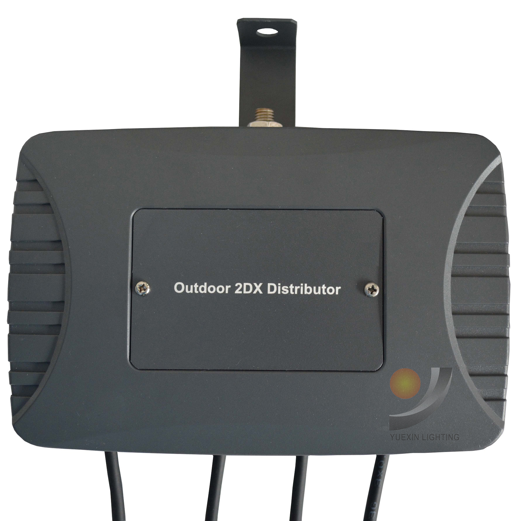 1362-铸铝户外2路信号放大器-顶面图