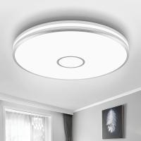LEDCeilingLightFixture,40W3800LM15InchWaterproofIP44,ModernCeilingLamp