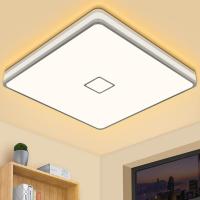 LEDCeilingLight,24WSquare2050LumensIP44,180WEquivalent-WarmWhite-