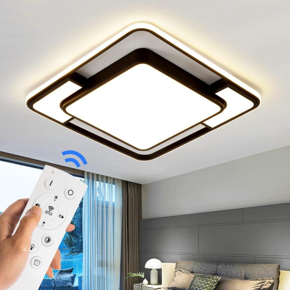 SmartLEDCeilingLightFixture,48W3000K-6500K,with3-ColorDimmableLamp