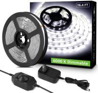 LEDStripLight,16.4ftDimmable6000KWhite