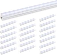 T5LEDTubeLightIntegratedSingleFixture,2Ft9W850lm,6000kCoolWhite