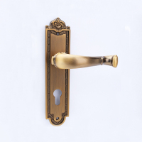 zincplatewithaluminumhandlelock