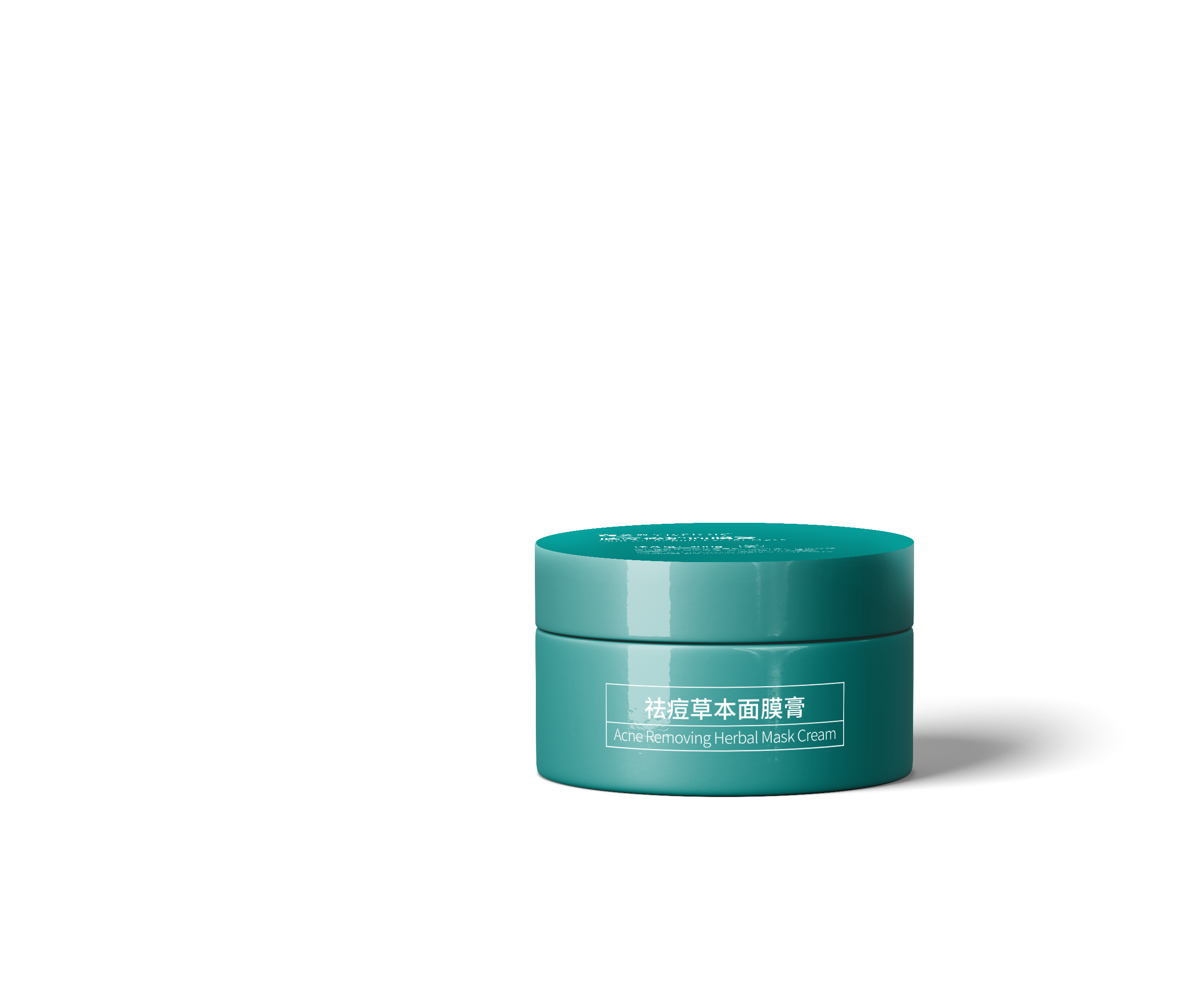 祛痘草本面膜膏-祛痘草本面膜膏透明底