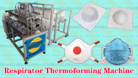 NeedlePunchedCottonTermoformingMachineforConeRespiratorCupMaskProduction