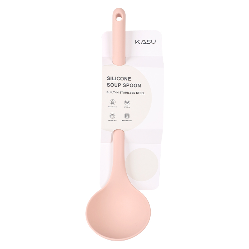 PP002-PP007 KASU Premium Silicone Cooking Set Non-Stick Silicone Kitchen Tools With Spatula Turner Ladle Food Tong Slotted Spoon Pasta Fork 2