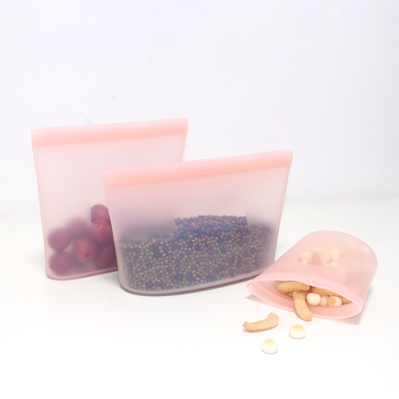 FP011 Silicone Food Bag Reusable and Easy Stand Up 1