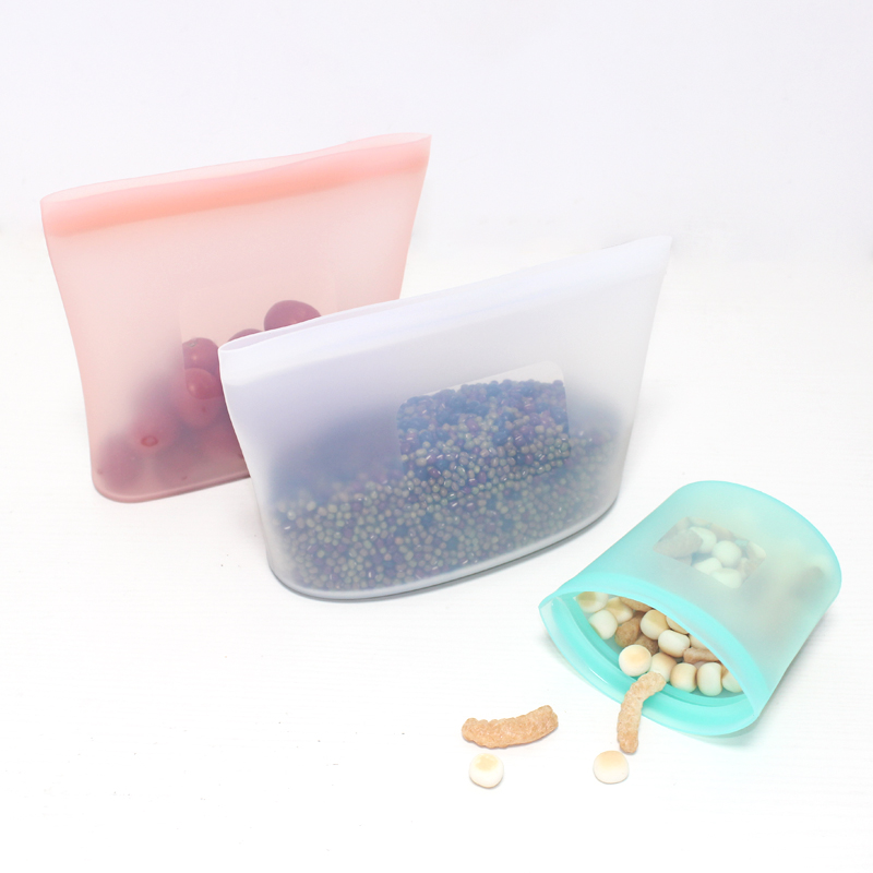 FP011 Silicone Food Bag Reusable and Easy Stand Up 2