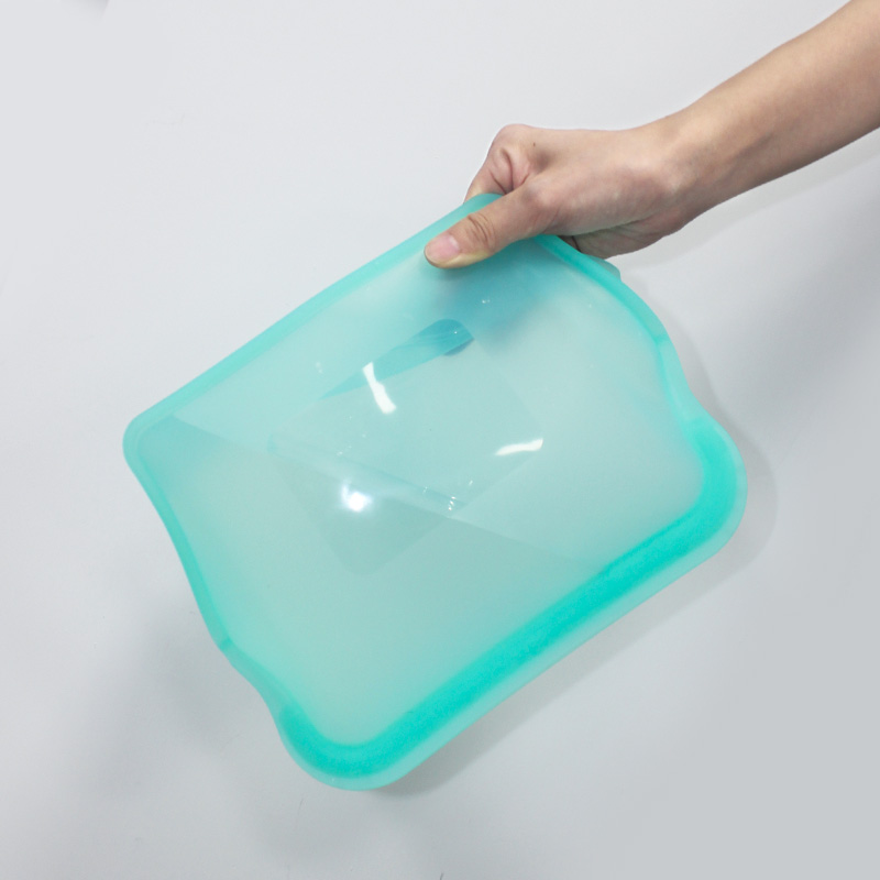 FP014 X BAG New arrived 1500ml Silicone Food Storage Bag 4