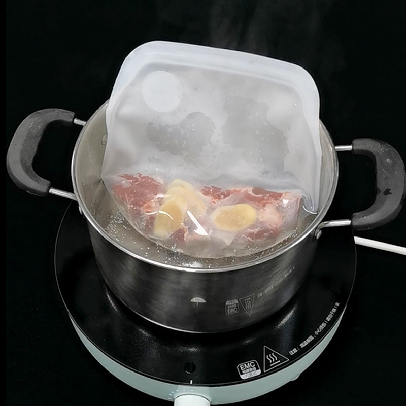 FP015 New arrived 1000ml Sous vide Silicone Food Storage Bag 1