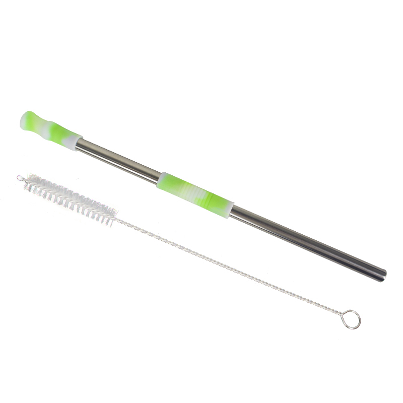 ST005 Foldable Stainless Steel Straw With Silicone Tips 5