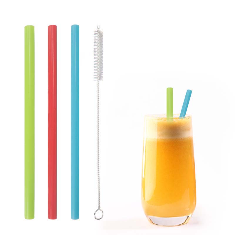 ST007 Reusable Silicone Straw 2
