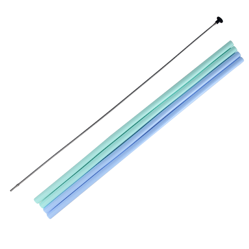 ST009 Foldable Reusable Silicone Straw 5