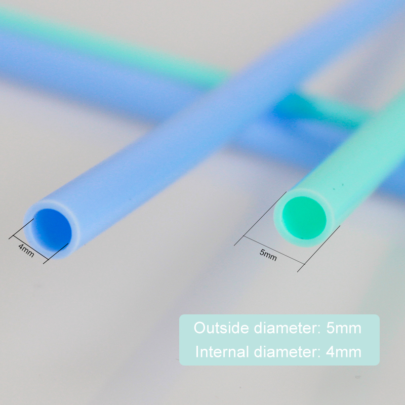 ST009 Foldable Reusable Silicone Straw 2