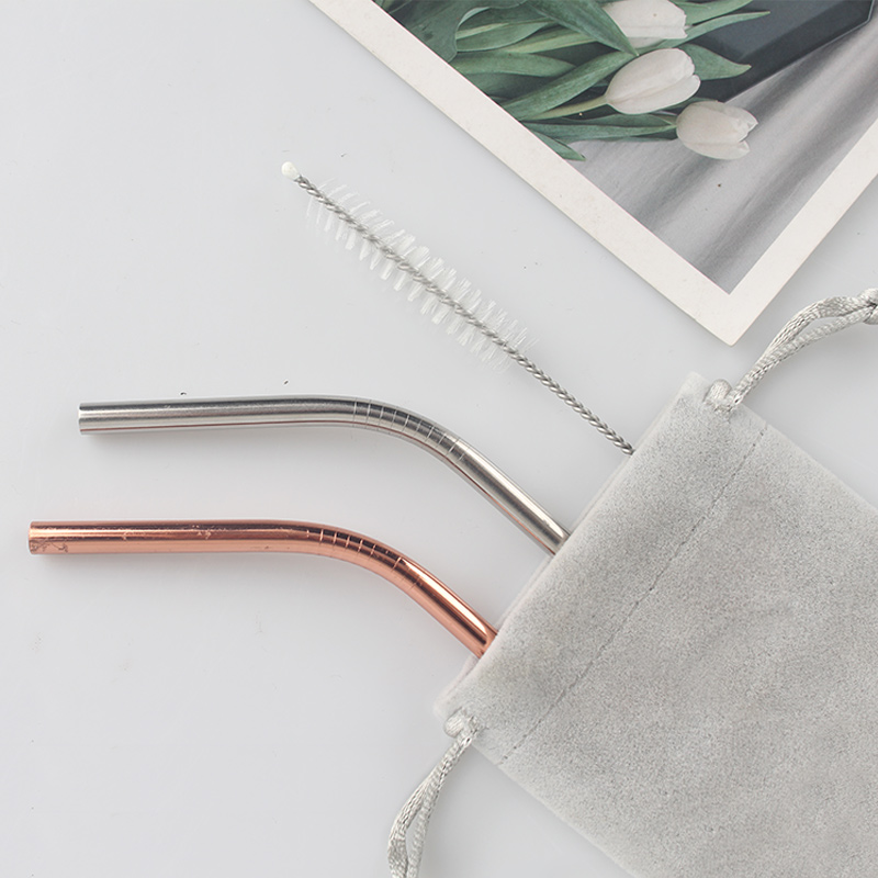 ST010 Metal Stainless Steel Straw 6