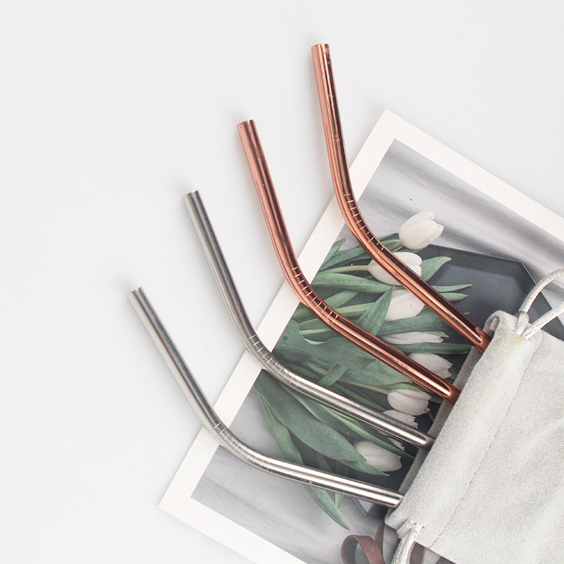 ST010 Metal Stainless Steel Straw 5