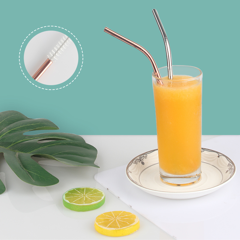 ST010 Metal Stainless Steel Straw 2