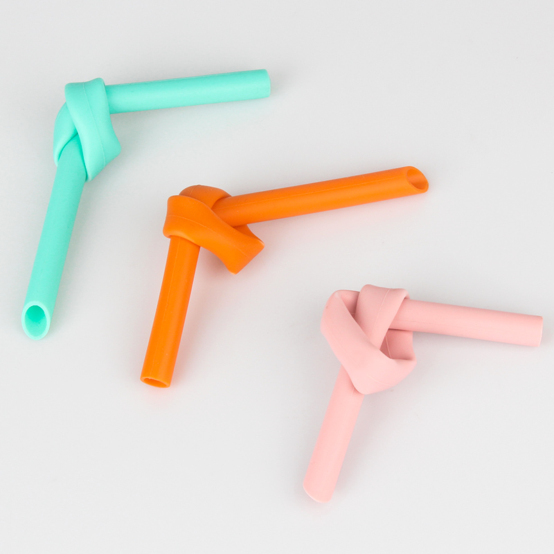 ST011 Reusable Silicone Straw For Bubble Tea 4