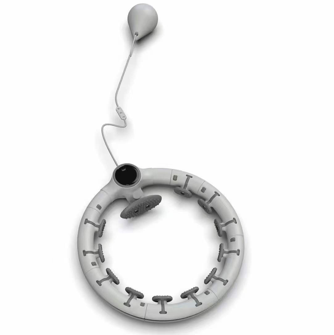 2022 Q3 newest smart hula hoops intelligent LCD screen hoola hopps detachable massage hula hoops