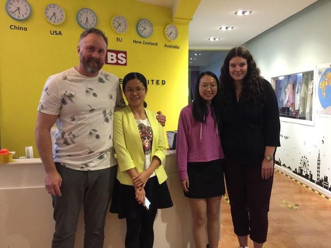 Our dear customers(Michel&Michaela) visited our office