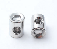 BarrelCrossDowelHoleConnectingNuts