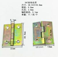 1.5inchdoorhingesteelcolorfulzincplatedA