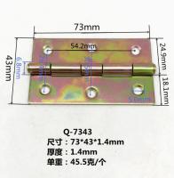 Foldedbedhingesteelwithcolorfullzinc3inchesC