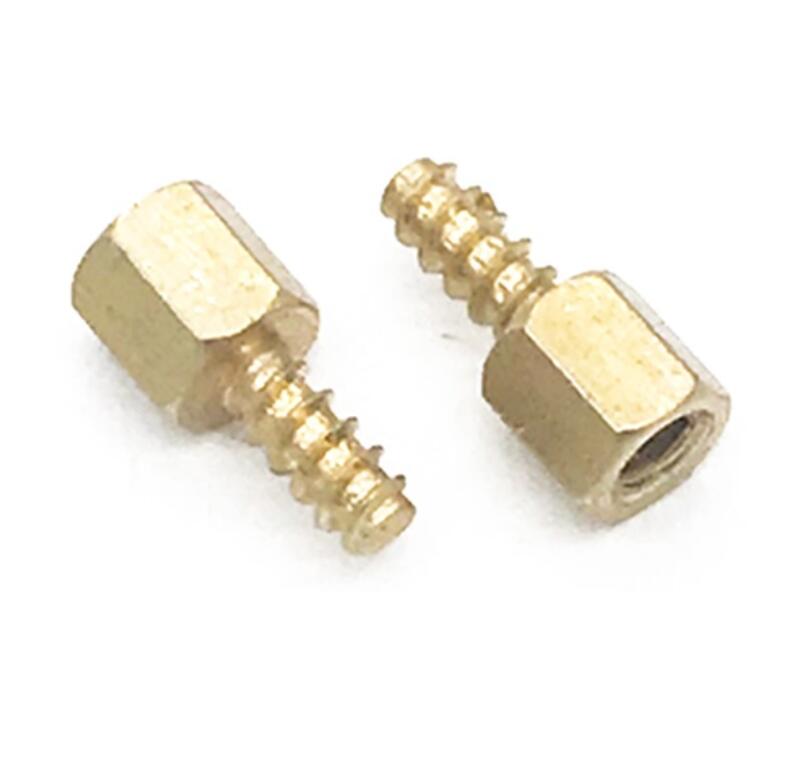 BrassRoundSpacerHexThreadedStandoffa