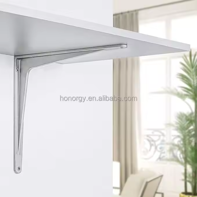 China Manufacturers Nonstandard Wall-Mounting Aluminium Shelf Bracket