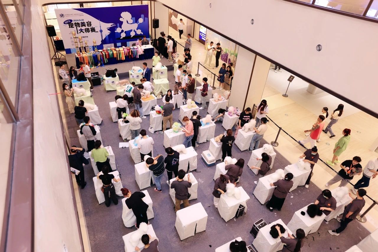 WPA宠物美容大师赛上海站感谢所有选手对WPA赛事的支持与信任