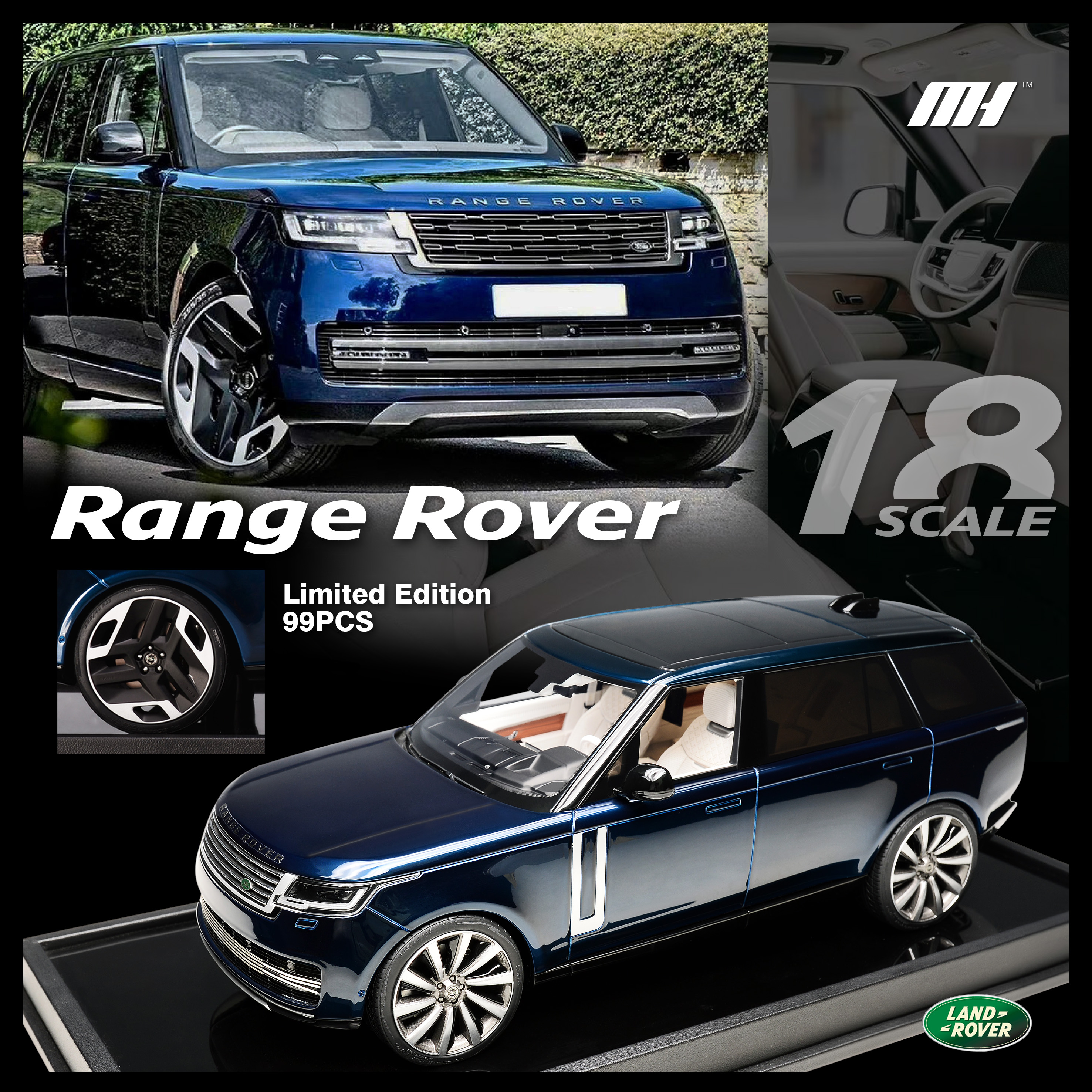 路虎揽胜黑、蓝、绿-已修-路虎海报蓝色