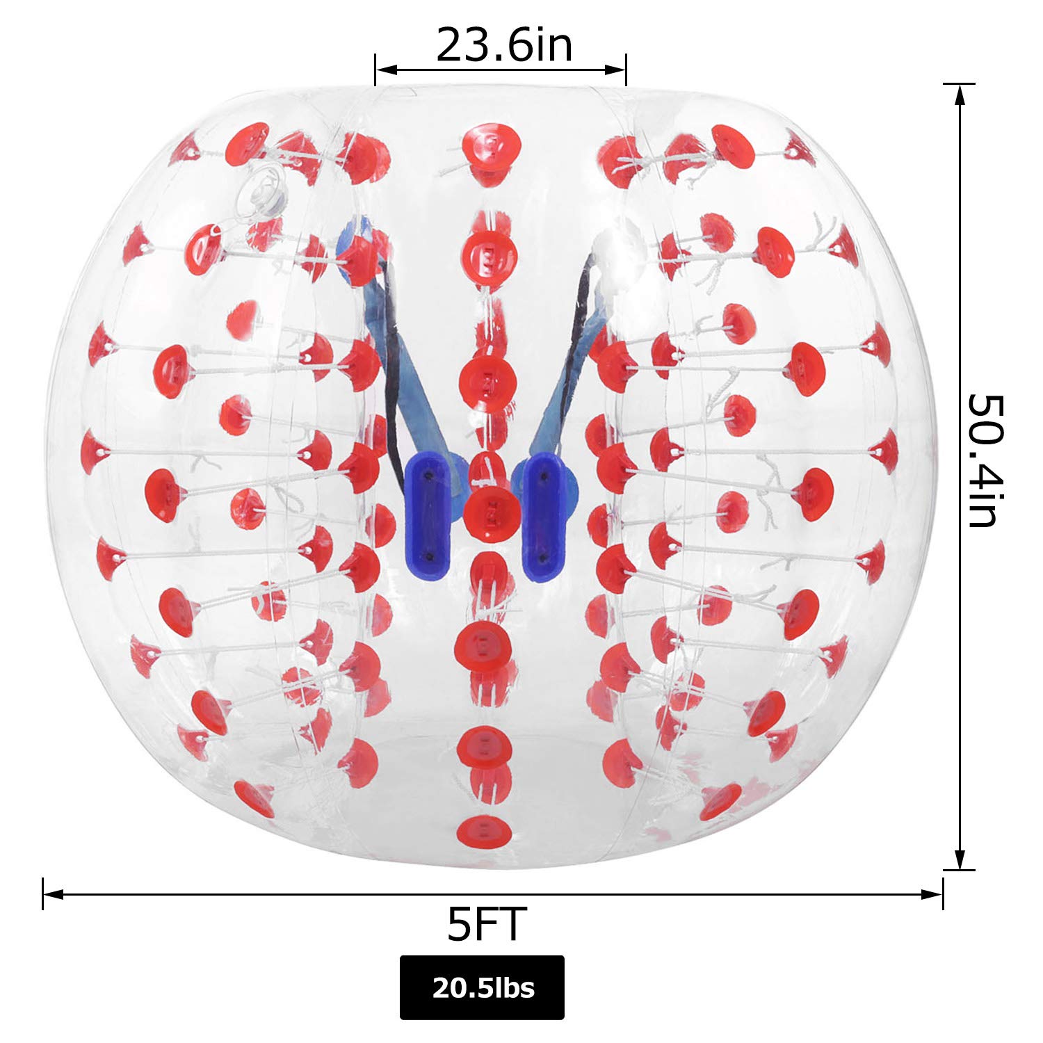 5ftredinflatablezorbball-4