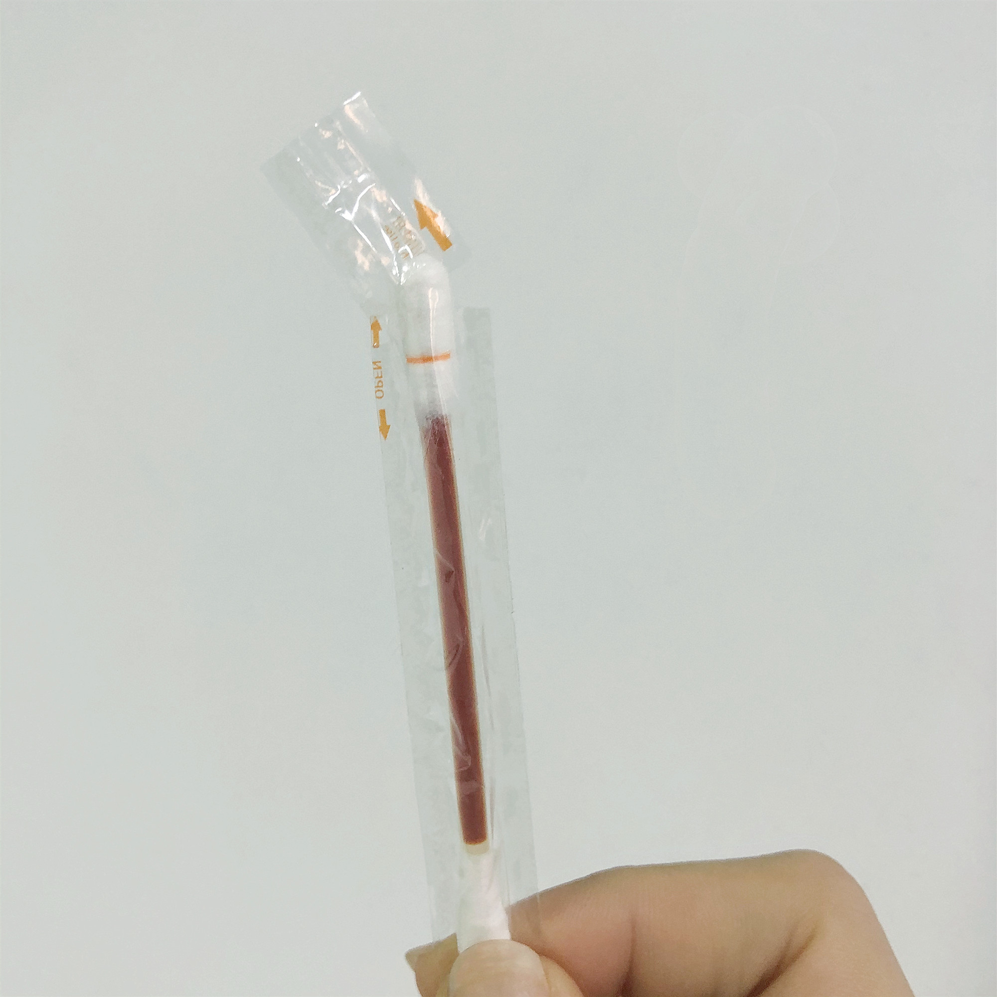 ① 在箭头虚线处撕开包装 ① 在箭头虚线处撕开包装