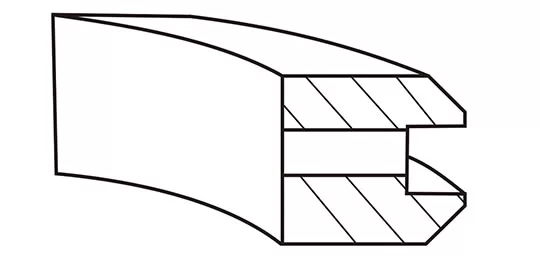 Bevelled Edge Oil Control Ring
