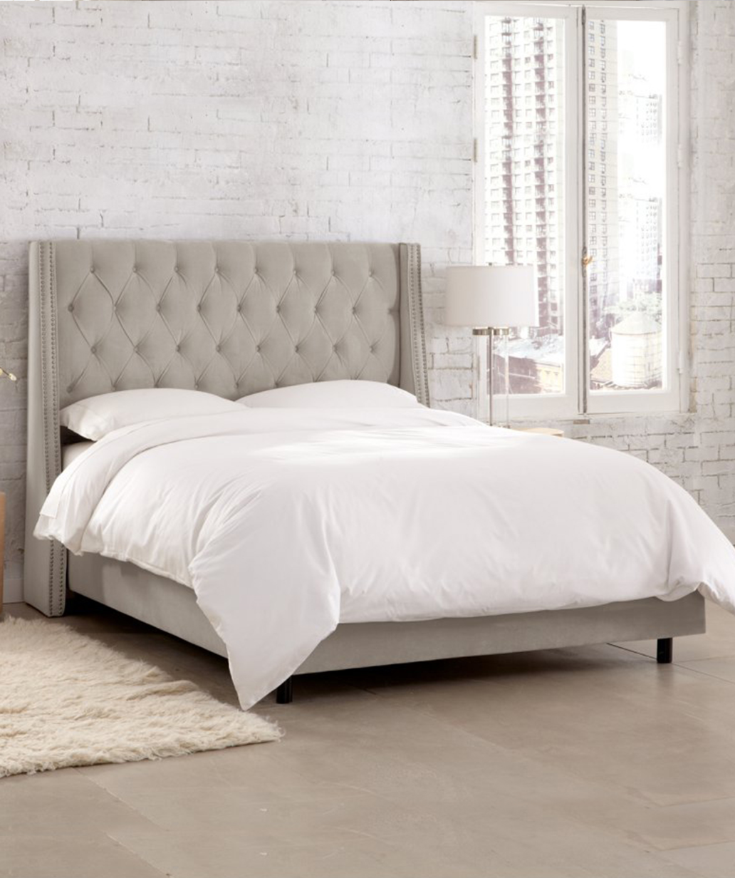 Upholstered bed