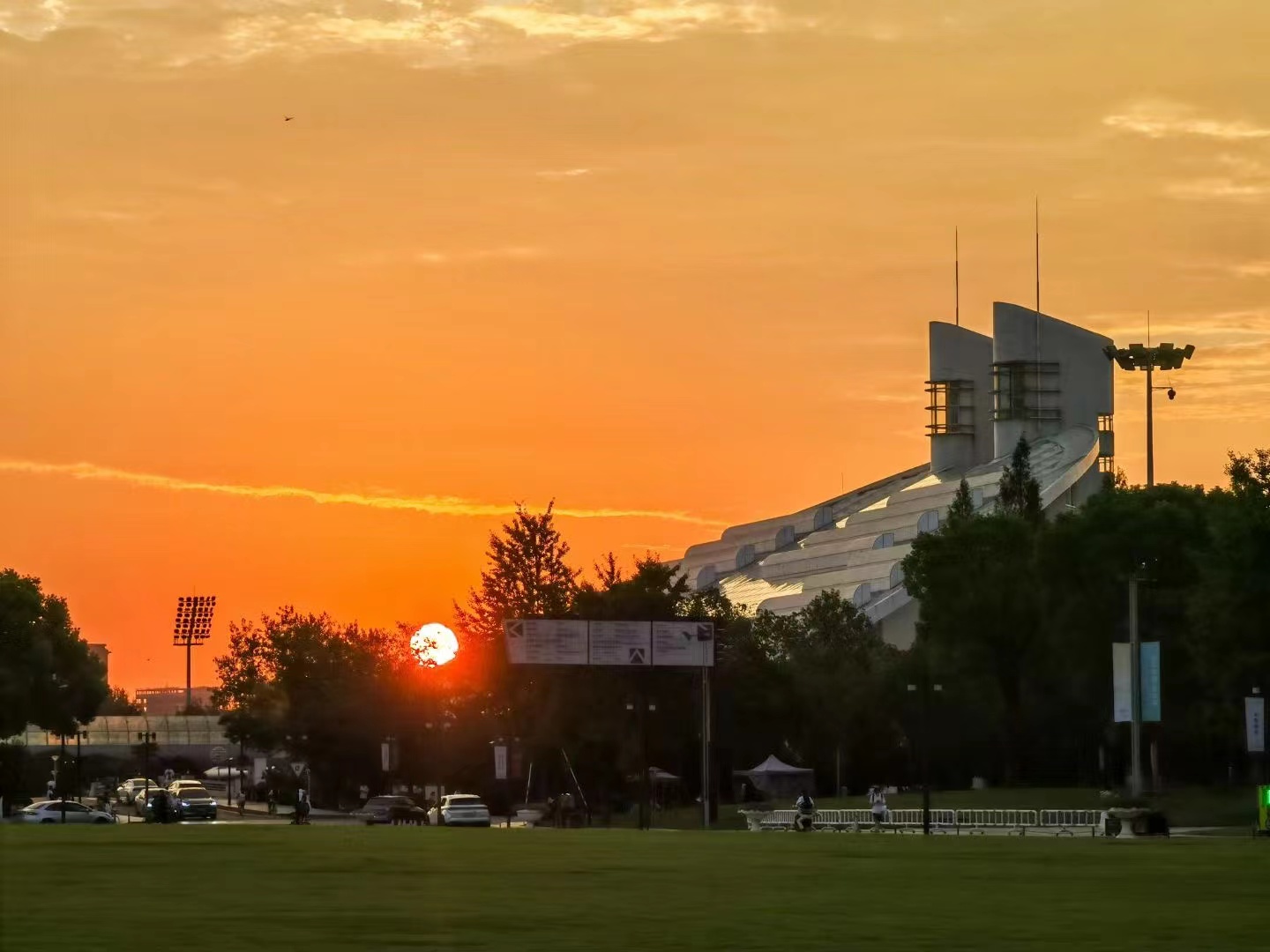 campus scenery
