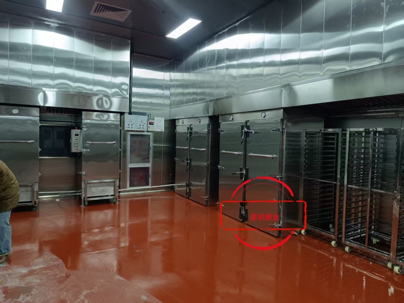 芜湖市中央厨房餐饮公司配餐中心专用智能食品蒸房