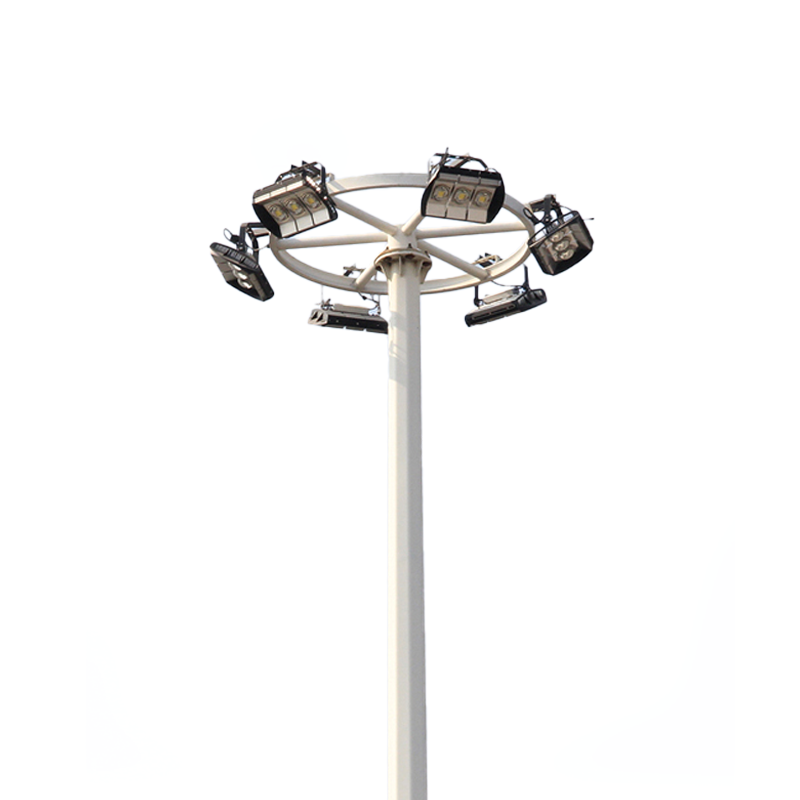 High mast light pole