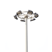 High mast light pole