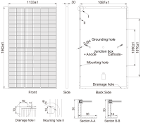 太阳能板尺寸图2