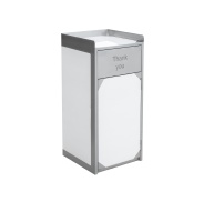 不锈钢垃圾柜02