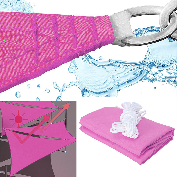 pinkpolyesterwaterproofsunshadesail-07