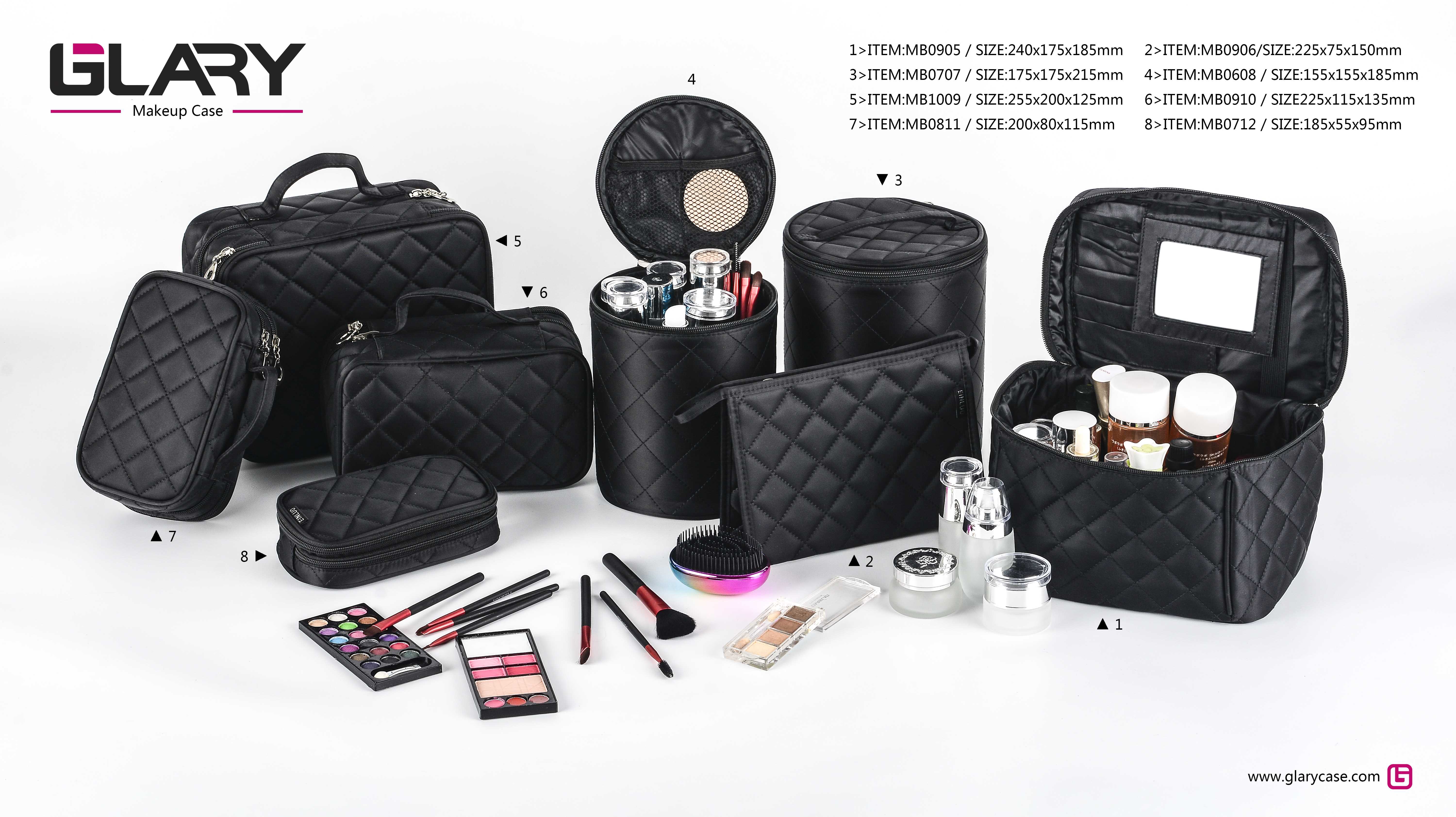 菱格化妆包广告图