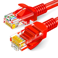 WXH-005C超五类非屏蔽网线跳线红色